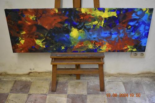 Abstracte schilderkunst, serie nr. (46) van joky kamo, schil, Antiek en Kunst, Kunst | Schilderijen | Abstract, Ophalen