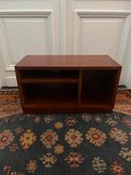AUTHENTIEK JAREN 70 VINTAGE PLATENKAST TVMEUBEL MOOI HOUT, Ophalen, Zo goed als nieuw