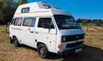 Zeldzame Retro VW California T3 Camper Van – Oldtimer 1981, Caravans en Kamperen, Mobilhomes, Chemisch toilet, Volkswagen, Particulier