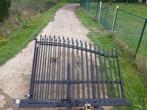 Metalen poort, Tuin en Terras, Ophalen, Gebruikt, IJzer, Sierhekwerk