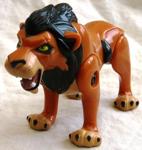 Figure Scar The Lion King Happy Meal McDonalds Toys, 1994(1), Collections, Disney, Utilisé, Statue ou Figurine, Le Roi Lion ou Le Livre de la Jungle