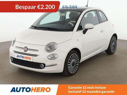 Fiat 500 1.2 Lounge (bj 2018), Auto's, Fiat, Te koop, ABS, Airbags, Airconditioning, Bluetooth, Boordcomputer, Centrale vergrendeling