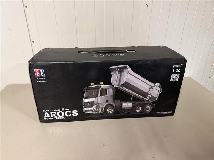 Mercedes benz arocs dump truck - bestuur baar nieuw in doos, Hobby en Vrije tijd, Modelbouw | Radiografisch | Auto's, Nieuw, Ophalen of Verzenden