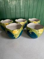 Vijf vintage Portugese cachepots, Tuin en Terras, Ophalen, Zo goed als nieuw