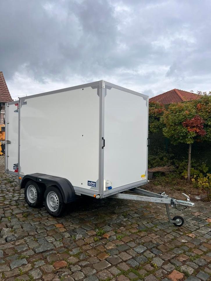 Gesloten aanhangwagen 750kg ongeremd, Auto diversen, Aanhangers en Bagagewagens, Gebruikt, Ophalen