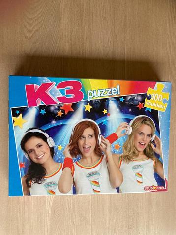 Puzzel K3 100 stukjes, Hobby en Vrije tijd, Ophalen of Verzenden, Zo goed als nieuw