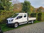 FORD TRANSIT open laadbak - Dubbele cabine 7pl LICHTE VRACHT, Auto's, Ford, Voorwielaandrijving, 4 deurs, Stof, 1995 cc