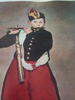 Édouard Manet - De fluitspeler (print), Antiek en Kunst, Ophalen