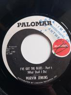 MARVIN JENKINS. IK HEB DE BLUES. POPCORN USA 45T, Cd's en Dvd's, Vinyl Singles, Ophalen of Verzenden, Zo goed als nieuw