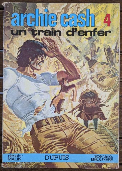 Archie Cash - Un Train d'enfer - E.O. 1976, Livres, BD, Utilisé, Une BD, Enlèvement ou Envoi