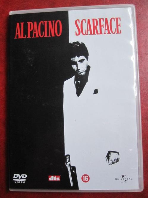 Scarface (1983), Cd's en Dvd's, Dvd's | Thrillers en Misdaad, Zo goed als nieuw, Maffia en Misdaad, Vanaf 16 jaar, Ophalen of Verzenden