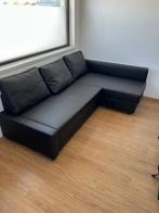 Uitschuifbare salonzetels in Simi zwart leder, Huis en Inrichting, Ophalen, Nieuw, Overige materialen, Modern