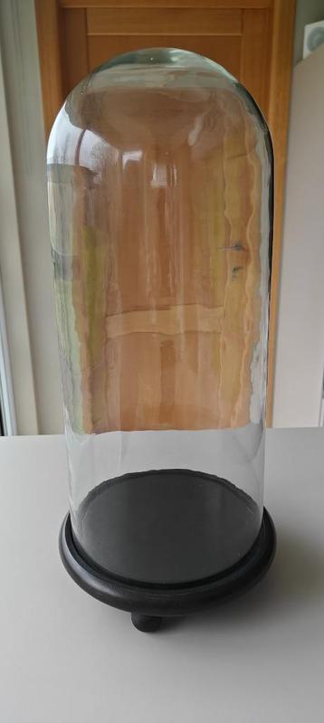 Glazen stolp - 40cm hoog 18cm breed