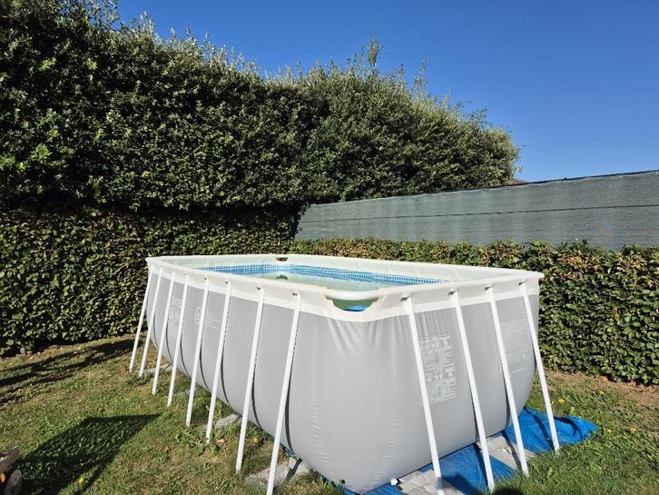 zwembad, Tuin en Terras, Zwembaden, Gebruikt, Opzetzwembad, 120 cm of meer, 400 cm of meer, 200 tot 300 cm, Rechthoekig, Ophalen