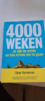 Oliver Burkeman - 4000 weken, Boeken, Psychologie, Ophalen of Verzenden, Oliver Burkeman