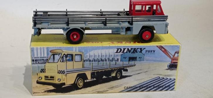 DINKY TOYS FRANCE SAVIEM IJZEREN DEUR REF 885, Hobby en Vrije tijd, Modelauto's | 1:43, Gebruikt, Bus of Vrachtwagen, Dinky Toys