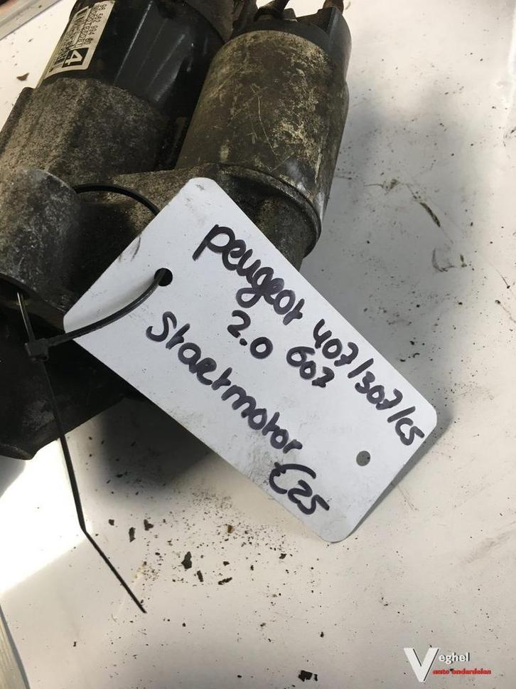 Peugeot 2004  307 407 607 Citroen C5 2.0 Startmotor, Auto-onderdelen, Motor en Toebehoren, Gebruikt, Ophalen of Verzenden