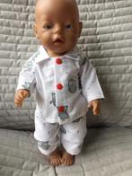 159. Babyborn: Nieuwe flanellen pyjama, Kinderen en Baby's, Speelgoed | Poppen, Nieuw, Ophalen of Verzenden, Babypop