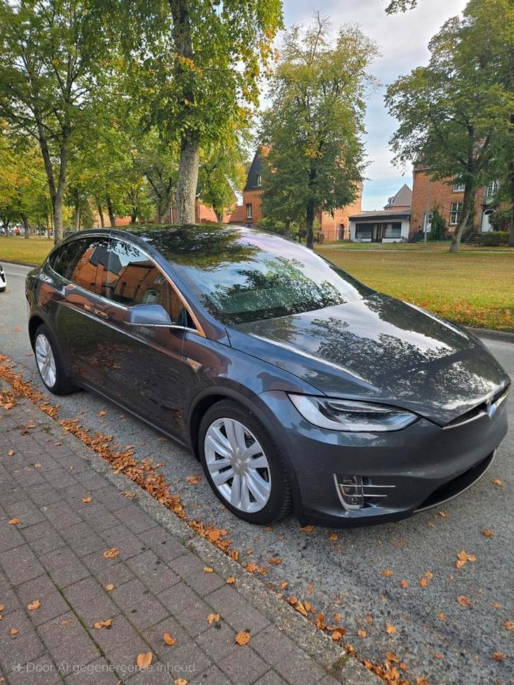 TESLA MODEL X  90D  //  7 ZIT  //  525 PK, Auto's, Tesla, Particulier, Model X, 4x4, Elektrisch, Euro 6, SUV of Terreinwagen, Zwart