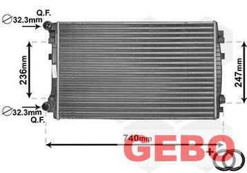 Volkswagen Golf 8 1.0 TSI 2020+ radiateur benzine 5Q0 121 25 beschikbaar voor biedingen