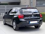 BMW 1 Reeks 114i – 179.000km – 2015 - Nieuwe ketting, Auto's, 1 Reeks, Zwart, Handgeschakeld, 5 deurs