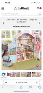 Maison de poupée kidcraft avec accessoires neuves et montées, Accessoires, Neuf