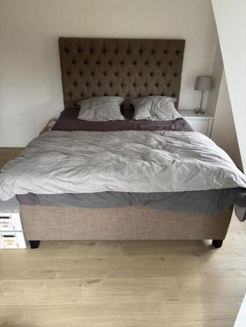 Boxspring T&T Design zonder matras, 160cm x 200cm, Huis en Inrichting, Slaapkamer | Boxsprings, Zo goed als nieuw, 160 cm, 200 cm