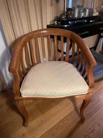 12 TEAKHOUTEN ARMSTOELEN MASSIEF TEAK TOPKWALITEIT, Huis en Inrichting, Barkrukken, Ophalen, Zo goed als nieuw, Hout