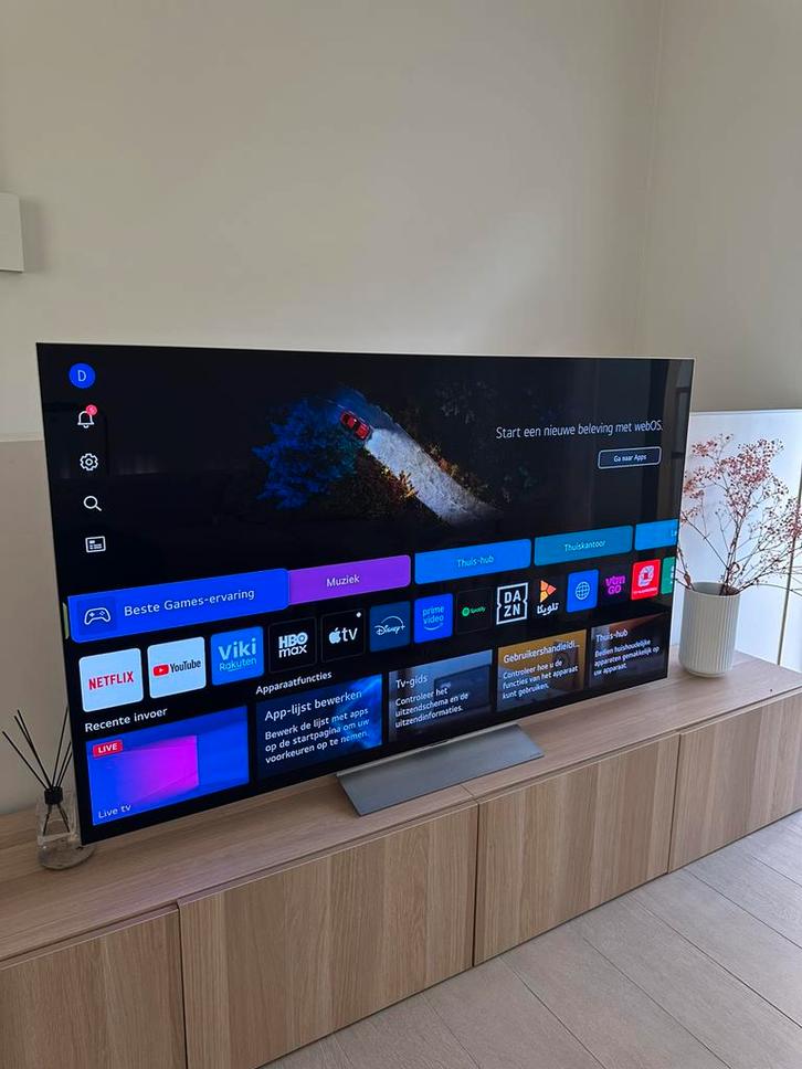 LG OLED 65 inch, Audio, Tv en Foto, Televisies, Zo goed als nieuw, OLED, LG, Ophalen