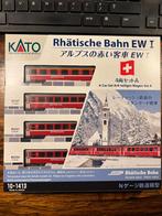 Kato 10-1413, Rhätische Bahn wagonset Nieuw in ovp, Hobby en Vrije tijd, Modeltreinen | N-Spoor, Verzenden, Nieuw, Treinset, Overige merken