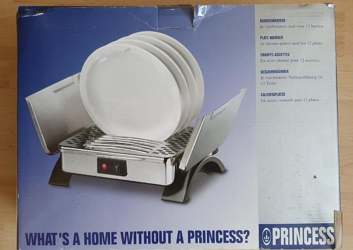 Réchauffeur d'assiettes Princess - neuf, Maison & Meubles, Cuisine | Ustensiles de cuisine, Neuf, Envoi