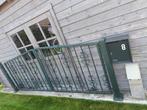 Poort, automatisch, met Chamberlain opener, Ophalen, Gebruikt, Staal, 100 tot 150 cm