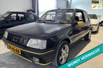 Peugeot 205 1.6 GTI 1e eigenaar, origineel NL auto, Auto's, Peugeot, Gebruikt, Zwart, Leder, Bedrijf