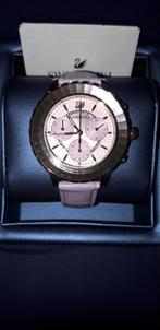 Nieuw Swarovski dames uurwerk, Handtassen en Accessoires, Overige merken, Overige materialen, Leer, Polshorloge