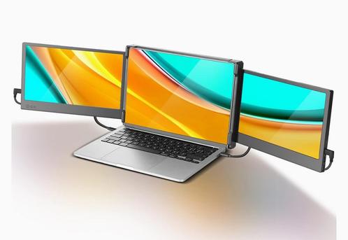 Laptop monitor 12” Full hd IPS Dual display, Informatique & Logiciels, Moniteurs, Comme neuf, HDMI, IPS, HD, Enlèvement ou Envoi