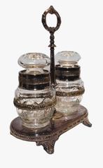 Salière et poivrière victorienne., Antiquités & Art, Enlèvement ou Envoi