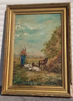 huile sur panneau signe isidore verheyden, Antiquités & Art, Enlèvement ou Envoi