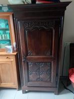 antieke kast volle eik pinverbinding en originele sleutel, Enlèvement