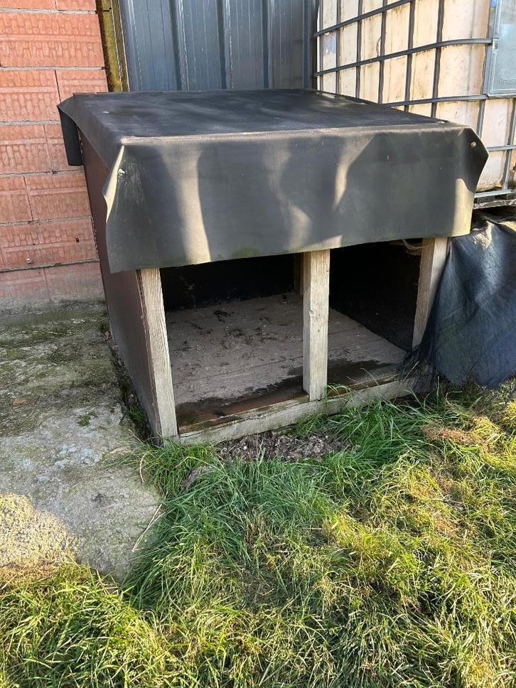 Schuilhok H125xB125xD125 cm, Dieren en Toebehoren, Stalling en Weidegang, Opfok, Stalling, Weidegang