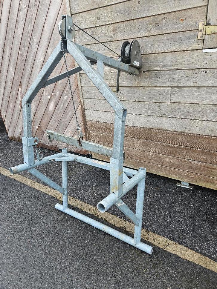 Ophangsysteem met lier voor stortkokers Muba, Bricolage & Construction, Treuils et Palans, Utilisé, Manuelle, Enlèvement