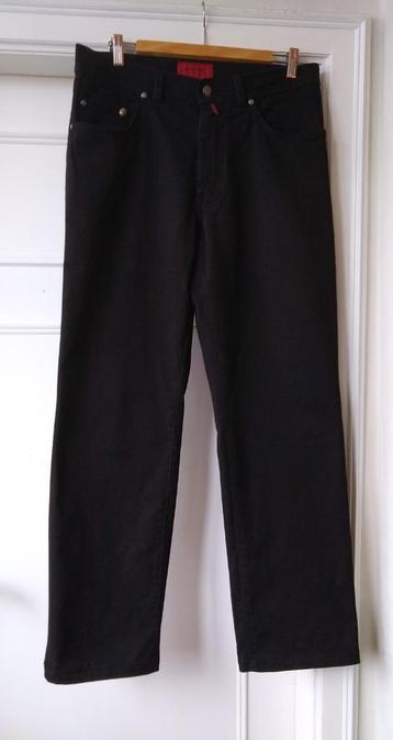 Pierre Cardin Jeanswear zwarte fluweelzachte broek W34/L34