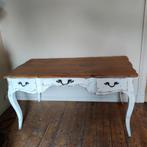 Flamant Style houten bureautafel, Huis en Inrichting, Flamant, 75 cm of meer, Eikenhout, Ophalen of Verzenden