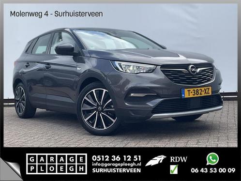 Opel Grandland X 1.6 Turbo Hybrid4 Stoelver. DAB Carplay Cam, Auto's, Opel, Bedrijf, Grandland X, 4x4, ABS, Adaptieve lichten