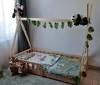 Vloerbed met uitvalbeveiliging en lattenbodem, Ophalen, Matras