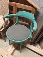 Leuke kleurrijke retro vintage stoelen, Ophalen, Gebruikt, Drie, Hout