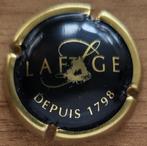 Capsule Crémant du Pays d'Oc, Domaine LAFAGE noir & or, Comme neuf, France, Enlèvement ou Envoi, Vin blanc