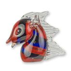 Handgemaakt Murano-stijl glazen beeldje | Paardenhoofd