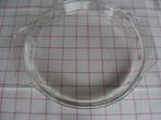 Lot 2 anciens plats en verre pyrex, poinçonnés, Ophalen of Verzenden, Glas