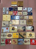 40 stuks blik sigaren cigarrilos doosjes, Verzamelen, Rookartikelen, Aanstekers en Luciferdoosjes, Ophalen of Verzenden, Gebruikt