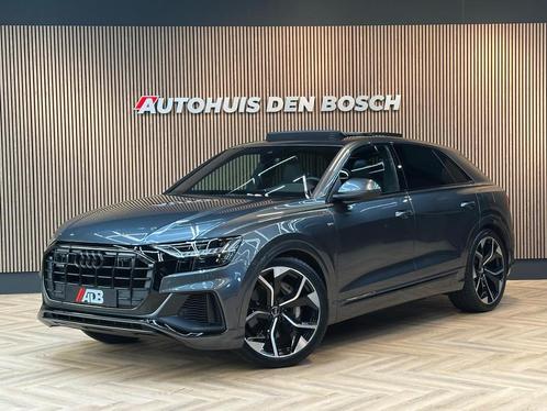 Audi Q8 55 TFSI e Quattro Pro Line Plus S Line - B&O - 23'', Auto's, Audi, Bedrijf, Te koop, Q8, 4x4, ABS, Achteruitrijcamera
